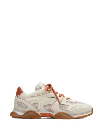 Axel Arigato Taupe And Brown Eris Sneakers In Neutral
