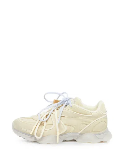 Pre-owned Axel Arigato Eris Sneakers In Yellow
