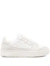Axel Arigato Modern Casual Sneakers Featuring Perforated Design In White