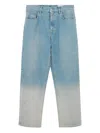 Axel Arigato Faded Jeans In Blue
