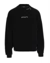 Axel Arigato Embroidered Logo Black Sweatshirt With Drop Shoulder Design In Black