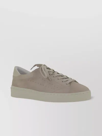 Axel Arigato Flat Leather Low-top Sneakers In Gray ModeSens - Main Image