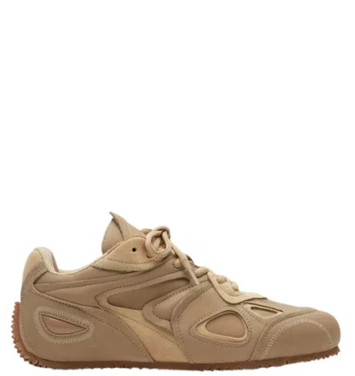 Axel Arigato Slow Runner Cutout Sneakers In Brown