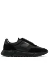 Axel Arigato Genesis Monochrome Low-top Sneakers In Black