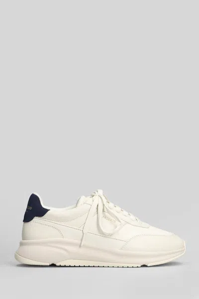 Axel Arigato Genesis Neo Sneakers In White Suede And Leather