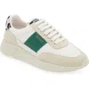 Axel Arigato Genesis Vintage Runner Low Top Sneakers In White/kale Green