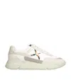 Axel Arigato Genesis Stripe Bee Bird Low-top Sneakers In White