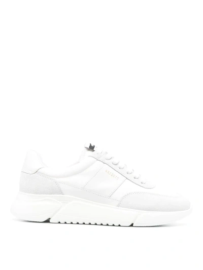 Axel Arigato Genesis Vintage Runner Leather Sneakers In White