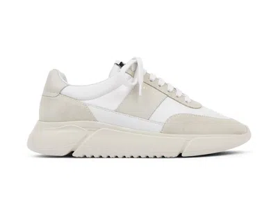 Pre-owned Axel Arigato Genesis Vintage Runner (women's) Sneakers In White/cremino