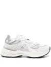 Axel Arigato Marathon Ghost Runner White Low Top Sneakers With Reflectivce Details In Leather Blend Woman In White