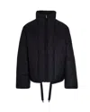Axel Arigato Giubbino Lunar Puffer Black In Black