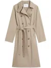Axel Arigato Globe Summer Trench Coat In Neutrals