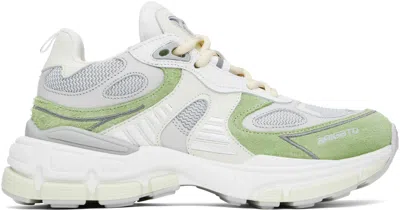 Axel Arigato Sphere Runner Sneakers White/lt Green