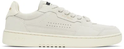 Axel Arigato Gray Dice Lo Sneakers In Off White/beige