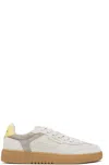 Axel Arigato Dicr T-teo Sneakers In Beige Suede And Leather In Beige/gum