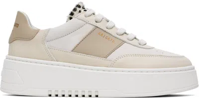 Axel Arigato Gray Orbit Vintage Sneakers In Beige/multi