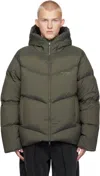 AXEL ARIGATO GRAY PEAK PUFFER DOWN JACKET