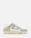 Axel Arigato Area Lo Sneakers With Leather Upper In Gray