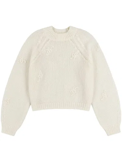 Axel Arigato Greys Sweater In Neutrals