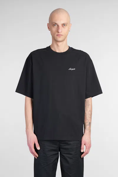 Axel Arigato Honor T-shirt In Black Cotton In Multi