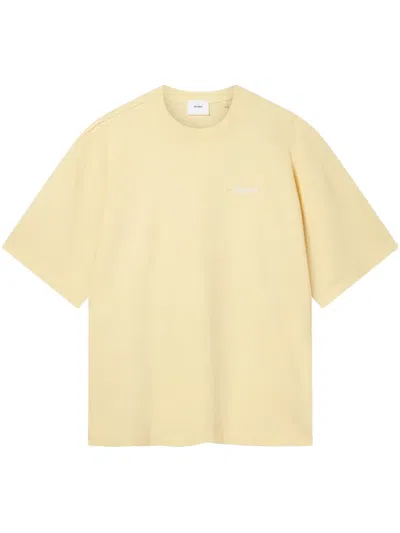 Axel Arigato Honor T-shirt In Yellow