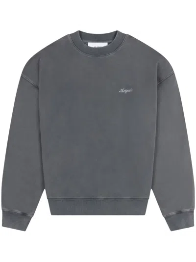 Axel Arigato Honor Washed Sweatshirt In Steel