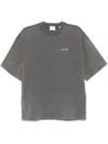 Axel Arigato Honor Washed T-shirt In Grey