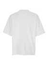 Axel Arigato 'honor' White Crewneck T-shirt With Logo Lettering On The Front In White