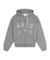Axel Arigato Legend Drawstring Hoodie In Gray