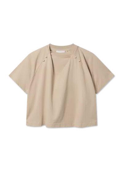Axel Arigato Hosta T-shirt In Neutral