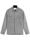 Axel Arigato Index Overshirt In Grey