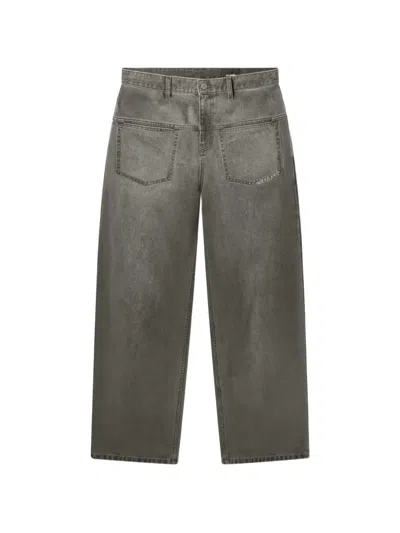 Axel Arigato Inverted Jeans In Gray