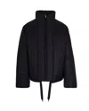 Axel Arigato Giubbino Lunar Puffer Black In Black