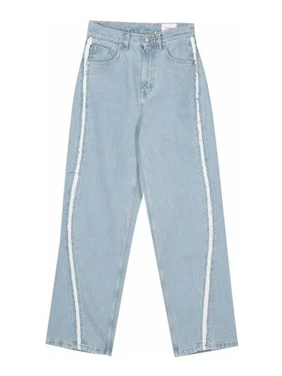 Axel Arigato Studio Stripe Jeans In Blue