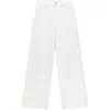 Axel Arigato Clara Wide-leg Jeans In White