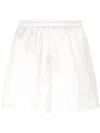 Axel Arigato Joy Ombré Satin Shorts In Neutrals