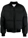 Axel Arigato Kai Down Bomber Jacket In Black