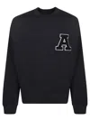 Axel Arigato Alex Arigato Team Cotton Sweatshirt In Black