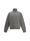 Axel Arigato Core Zip-up Cardigan In Gray