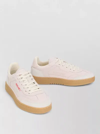 Axel Arigato Minimalist Leather T-toe Sneaker With Textured Sole In Multi