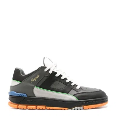 Axel Arigato Area Leather Sneakers In Grey