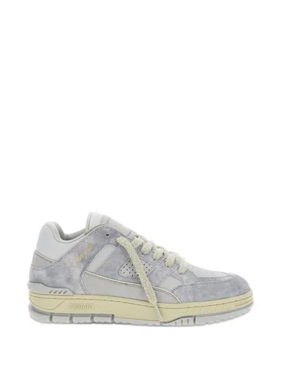 Axel Arigato Low-top Sneakers With Suede Upper And Retro Basketball Inspiration In Gray