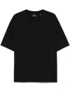 Axel Arigato Laced T-shirt In Schwarz