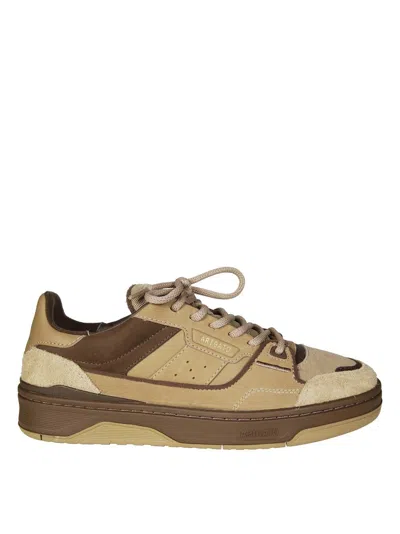 Axel Arigato Layered Clay Sneakers With Suede In Multi