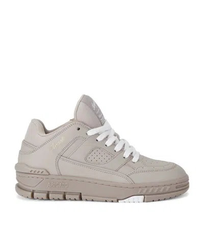 Axel Arigato Womens Beige Area Lo Leather Low-top Trainers