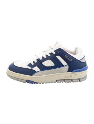 Pre-owned Axel Arigato Leather Athletic Sneakers In Blue