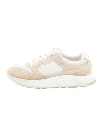 Pre-owned Axel Arigato Leather Athletic Sneakers In Neutrals