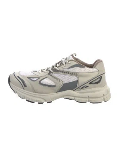 Pre-owned Axel Arigato Leather Athletic Sneakers In White
