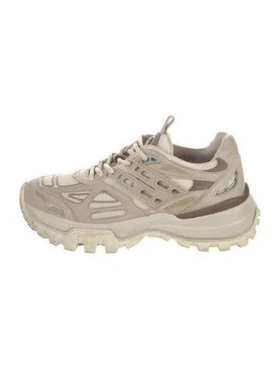 Pre-owned Axel Arigato Leather Chunky Sneakers In Neutral