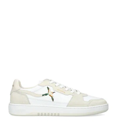 Axel Arigato Dice Lo Bee Bird Sneakers In White Leather In Multi